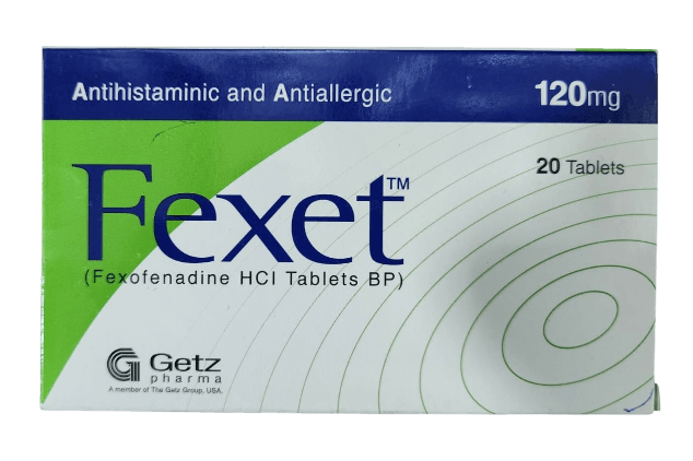 FEXET 120MG TABS 20S