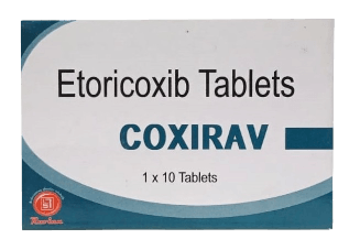COXIRAV 120MG (ETORICOXIB) 10'S