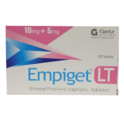 EMPIGET LT 10/5MG Empagliflozin+Linagliptin 28'S