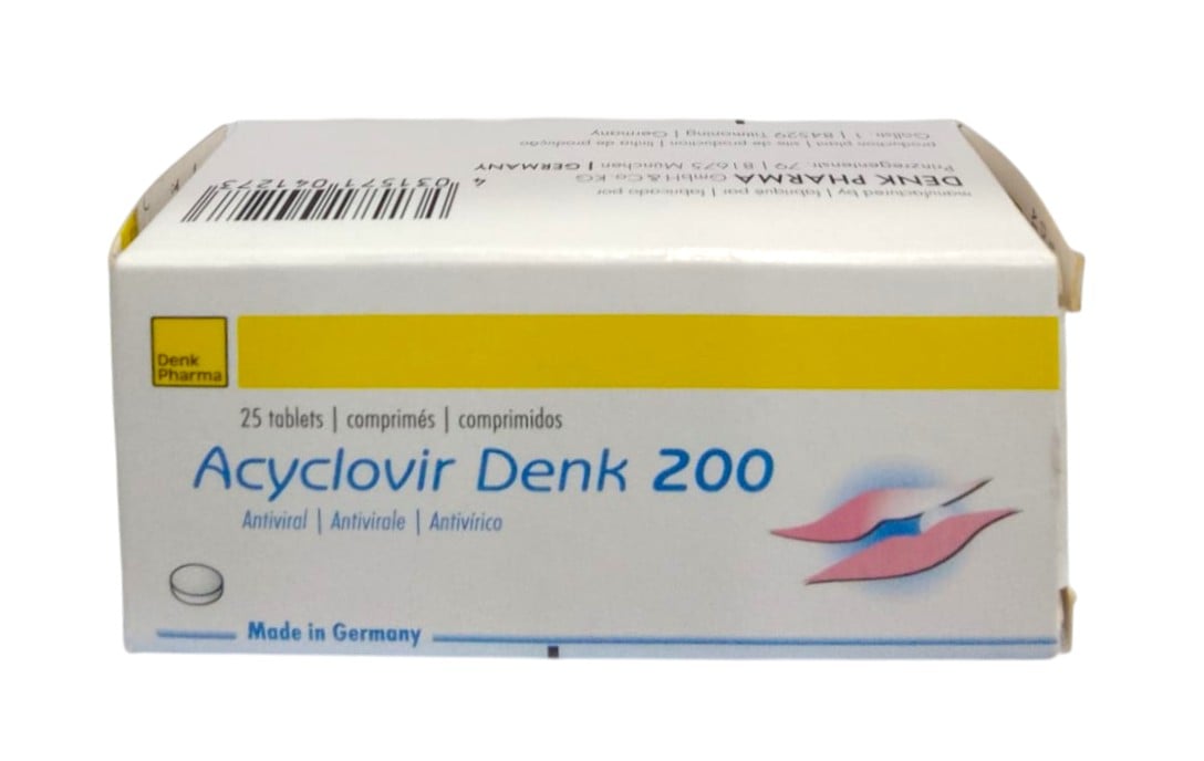 ACYCLOVIR DENK 200MG TABLETS 25'S