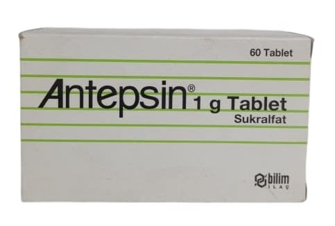 ANTEPSIN 1GMS (SUCRALFATE) 60'S