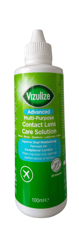VIZULIZE CONTACT LENS SOLUTION 100ML
