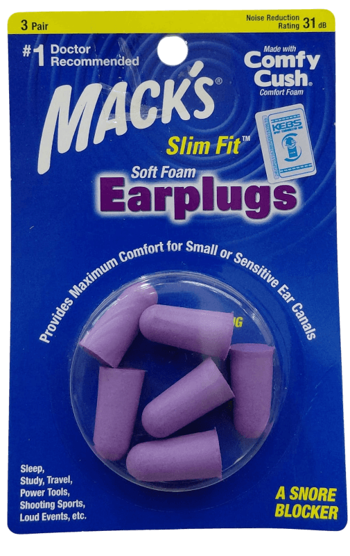MACKS EAR PLUG SLIM FIT#913