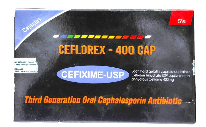 CEFLOREX CAPS 400MG