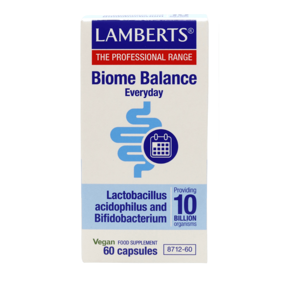 LAMBERTS BIOME BALANCE VEGAN FOOD SUPPLIMENT 60 CAPSULES
