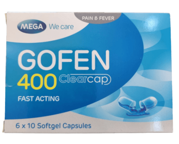 GOFEN 400MG CAPSULES 60'S