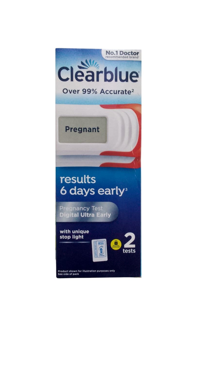 CLEAR SIMPLE WEEKS INDICATOR PREGNANCY TEST