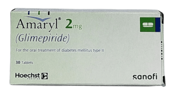 AMARYL 2MG PARA TABLETS 30'S