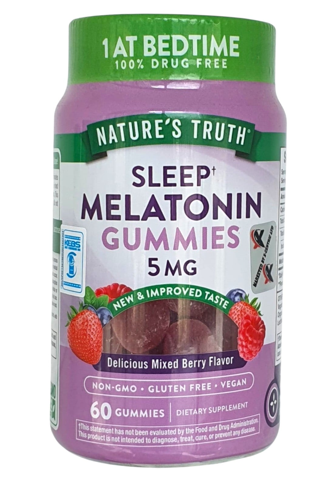 NATURES TRUTH MELATONIN 5MG GUMMIES 60's