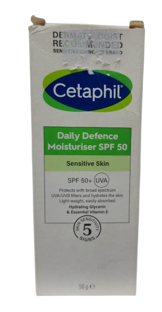 CETAPHIL DAILY DEFENCE MOISTURISER SPF 50 50GMS