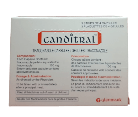 CANDITRAL 100MG TABS