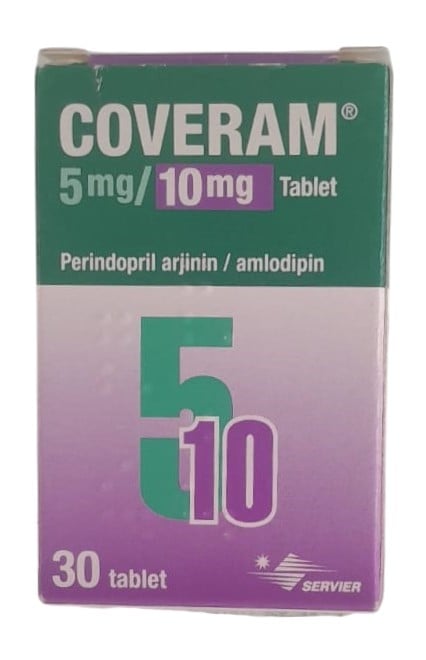 COVERAM 5/10MG 30S KAPL
