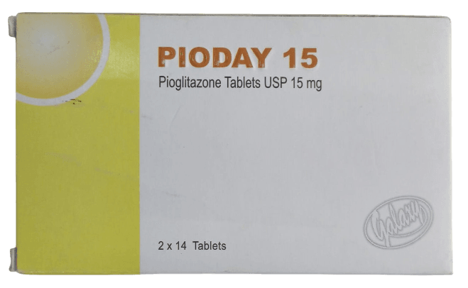 PIODAY 15GMS TABLETS 28'S
