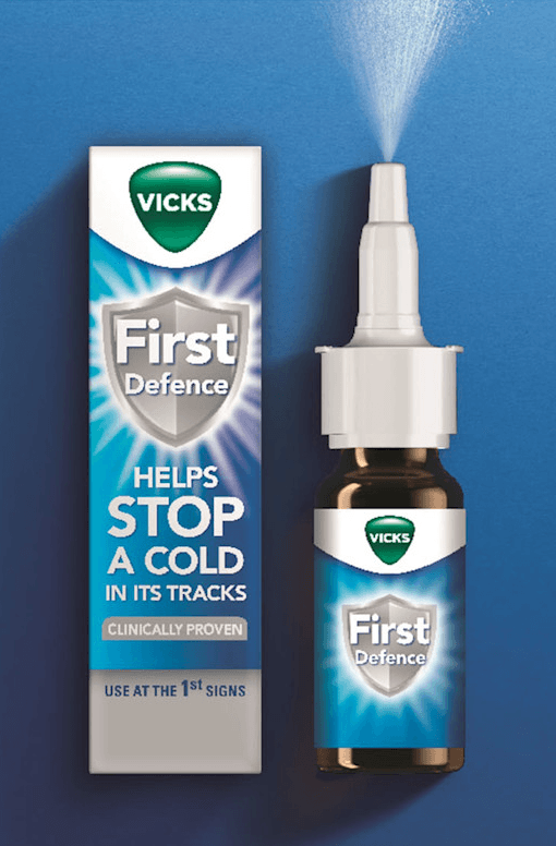 VICKS FIRST DEFENCE NASAL SPRAY STOP COLD