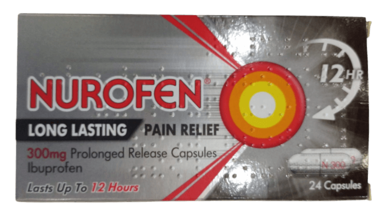 NUROFEN BACK PAIN 300MG SR CAPS 24'S
