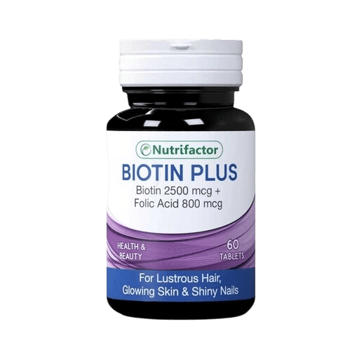 NUTRIFACTOR BIOTIN PLUS 60'S