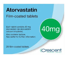ATORVASTATIN 40MG 28