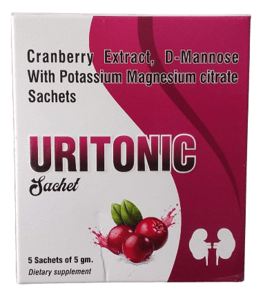 URITONIC 5GMS SATCHETS WITH CRANBERRY 5'S