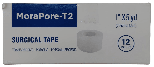 MORAPORE (TRANSPORE) TAPE 1"