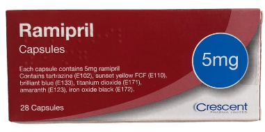 RAMIPRIL 5MG 28'S [UK]