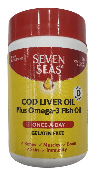 SEVEN SEAS ONCE A DAY 60S (YELLOW )