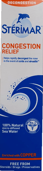 STERIMAR CONGESTION/HYPERTONIC ADULT 100ML
