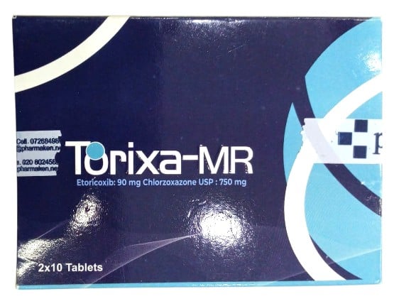 TORIXA MR TABS 20'S