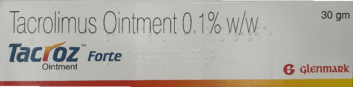 TACROZ FORTE 0.1% W/W 30GMS