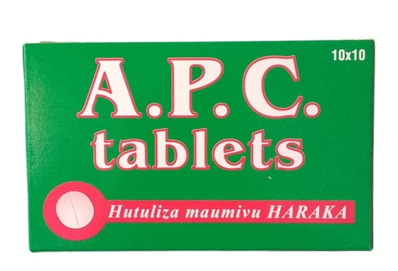 APC BLISTER PACK TABLETS 100'S