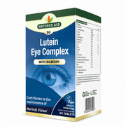 NATURES AID LUTEIN EYE COMPLEX WITH BILBERRY 90 TABLETS