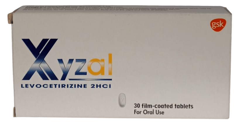 XYZAL LEVOCETIRIZINE TABLETS 5MG, 20 COUNT