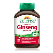 JAMIESON SIBERIAN GINSENG 100 CAPLETS