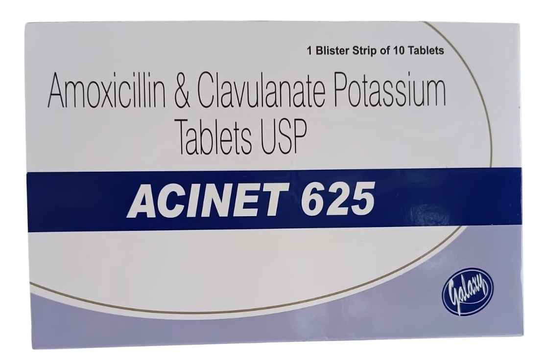 ACINET 625MG TABS 10'S