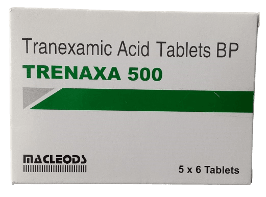 TRANEXA 500MG TABLETS 30'S