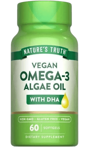 NATURES TRUTH OMEGA-3 ALGAE OIL SOFTGEL 60'S