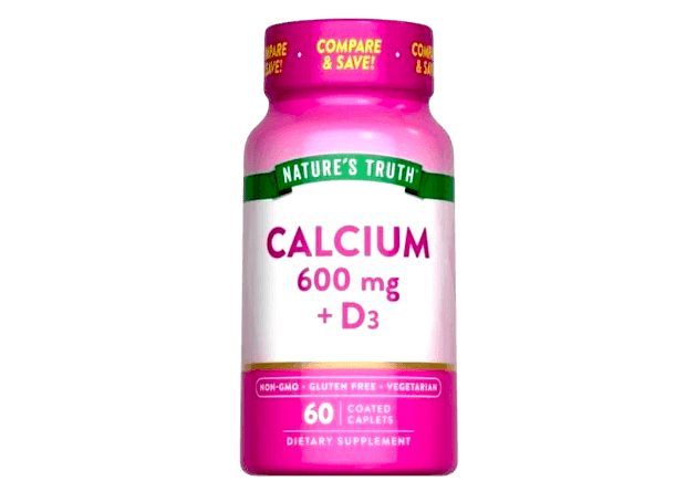 NATURES TRUTH CALCIUM 600MG+D3 60'S