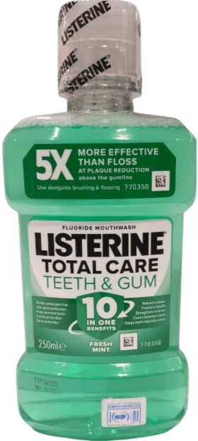 LISTERINE TOTAL CARE SENS 250ML