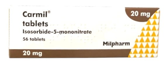 ISOSORBIDE 20MG CARMIL