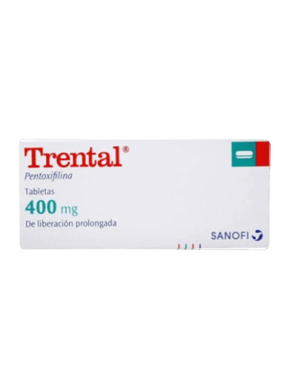 TRENTAL (PENTOXIFYLLINE) 400MG
