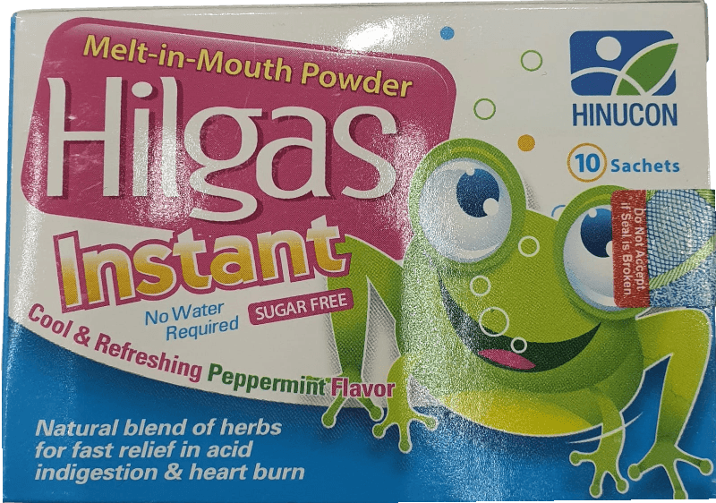 HILGAS INSTANT SATCHETS 10s