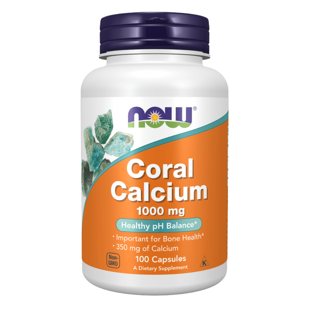 NOW CORAL CALCIUM1000MG 100CAPSULES