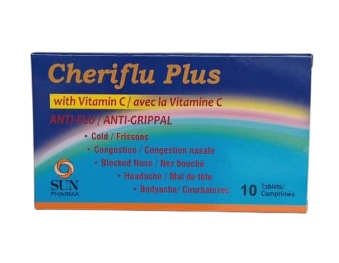 CHERIFLU PLUS TABS 10'S