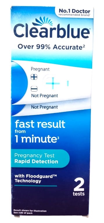 CLEARBLUE PREGNACY TEST RAPID DETECTION 2S 7445