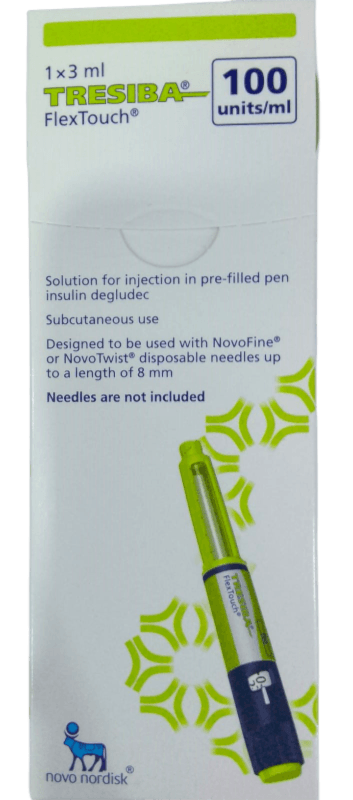 TRESIBA FLEXTOUCH 100 IU/ML 3ML 1'S