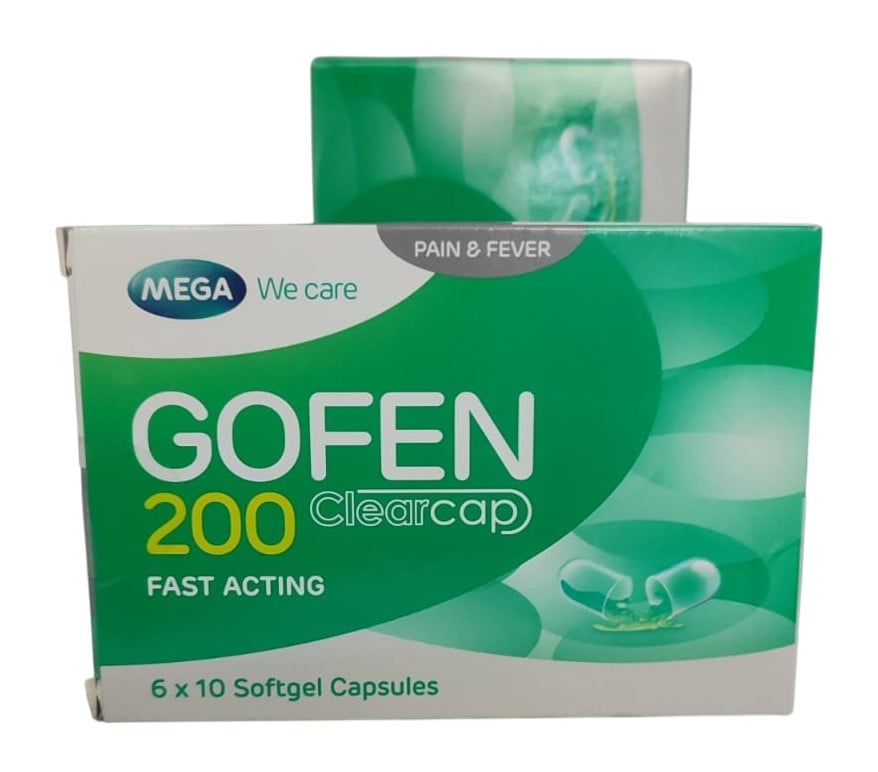 GOFEN 200MG CAPSULES 60'S