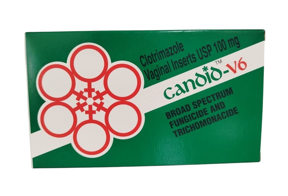 CANDID V6 (CLOTRIMAZOLE) 100MG PESSARIES 6'S