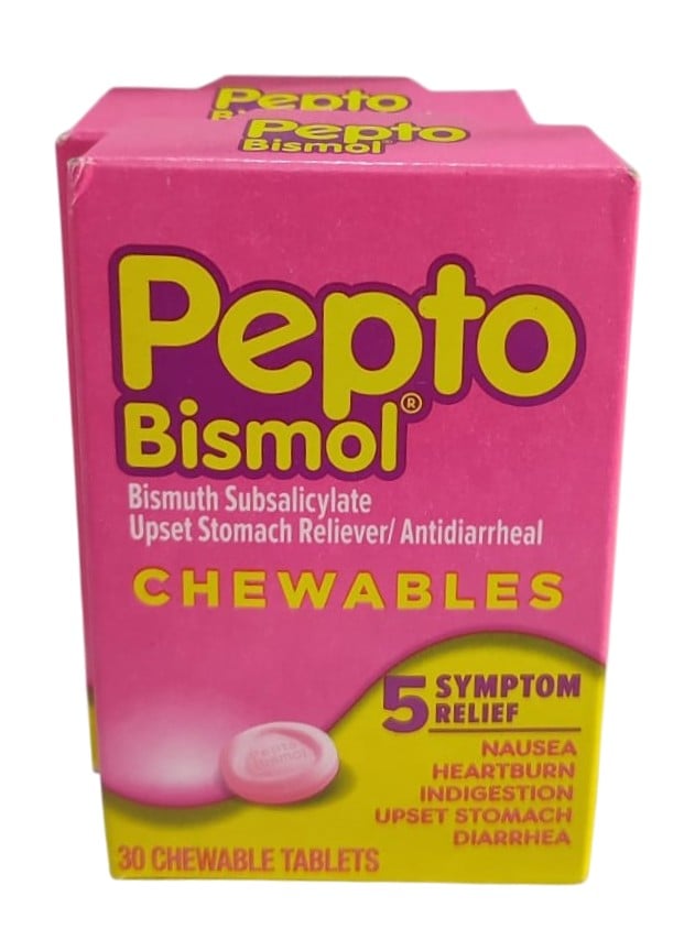 PEPTO BISMOL CHEWABLE TABS 30S
