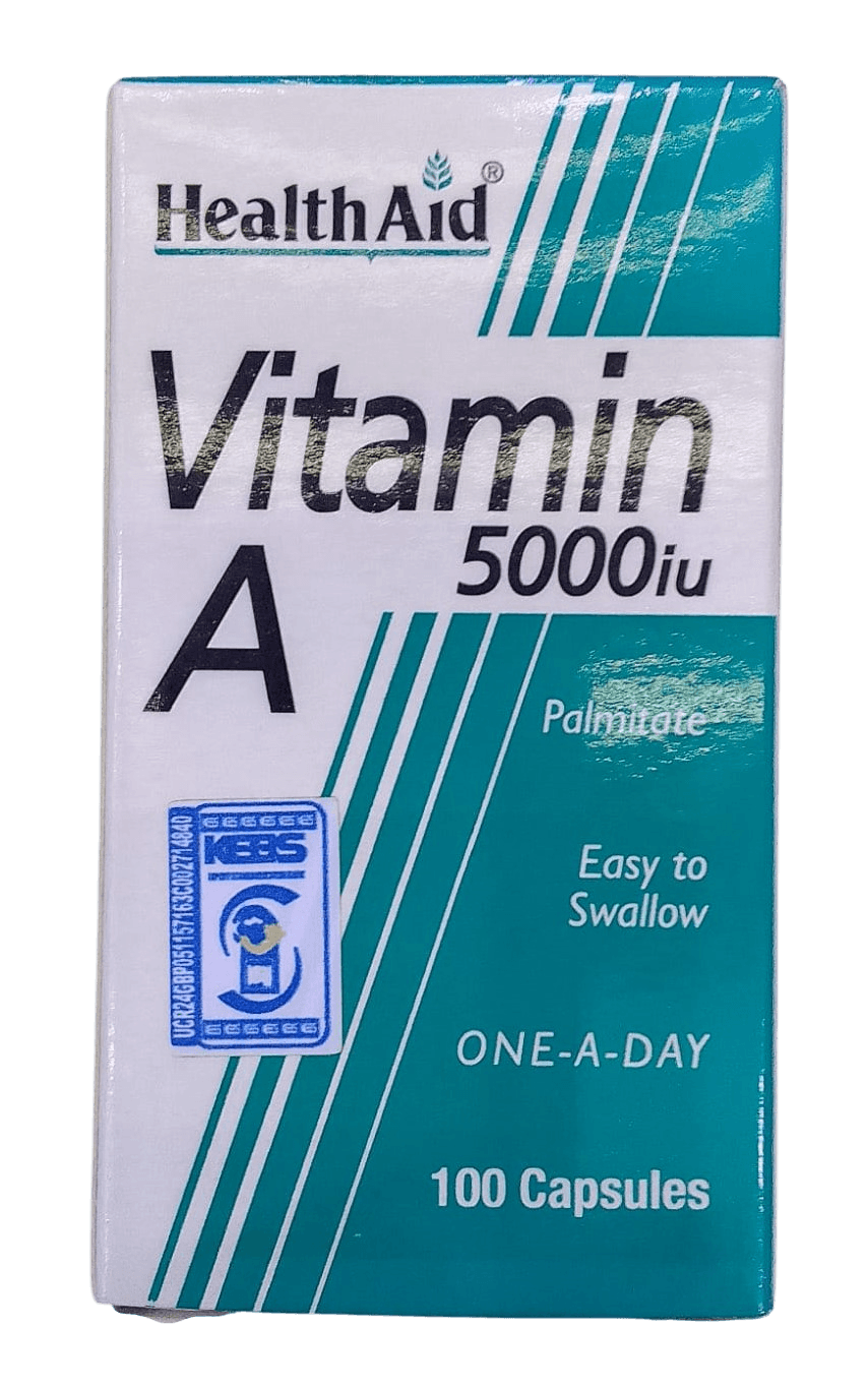 HEALTHAID VITAMIN A 5000IU 100S