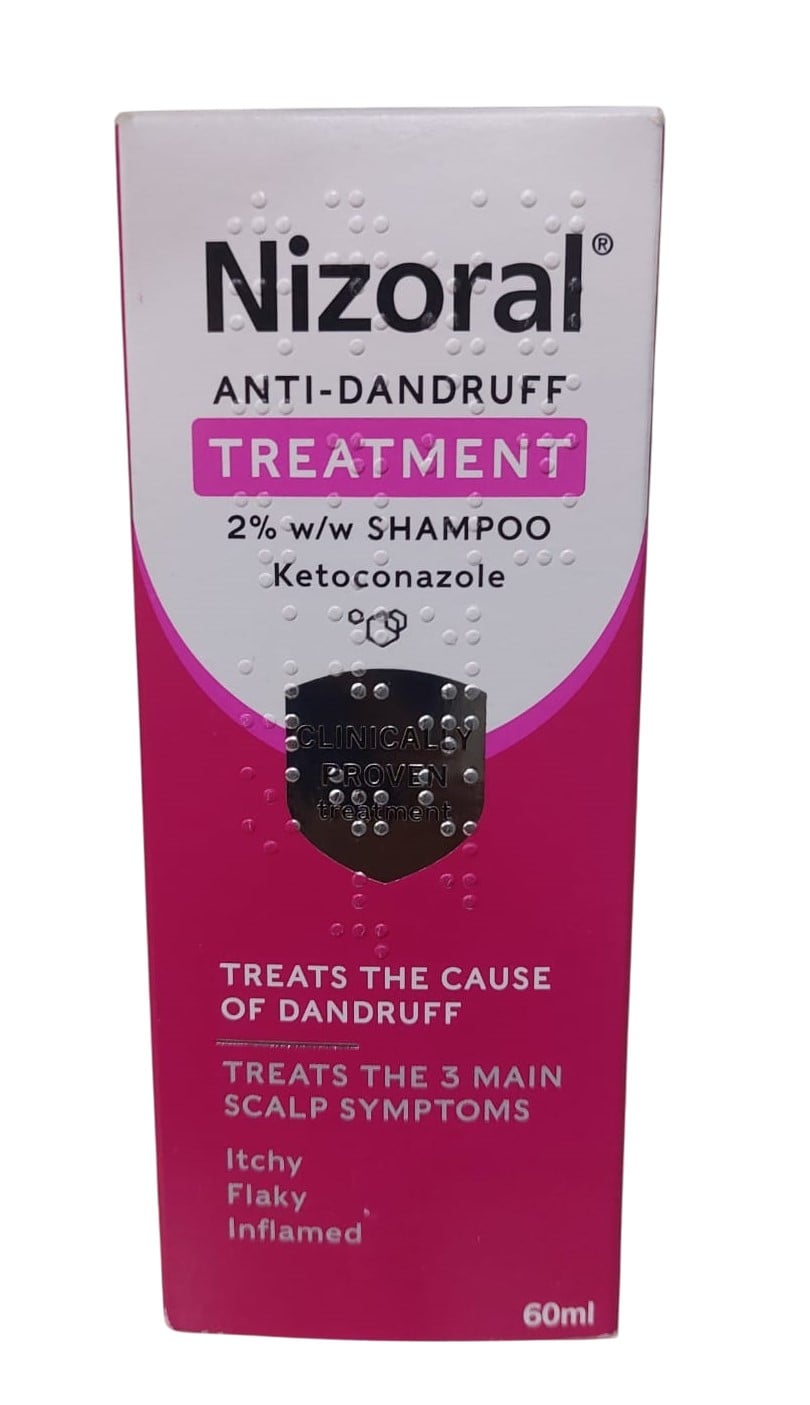 NIZORAL 2% ANTI-DANDRUFF SHAMPOO 60ML