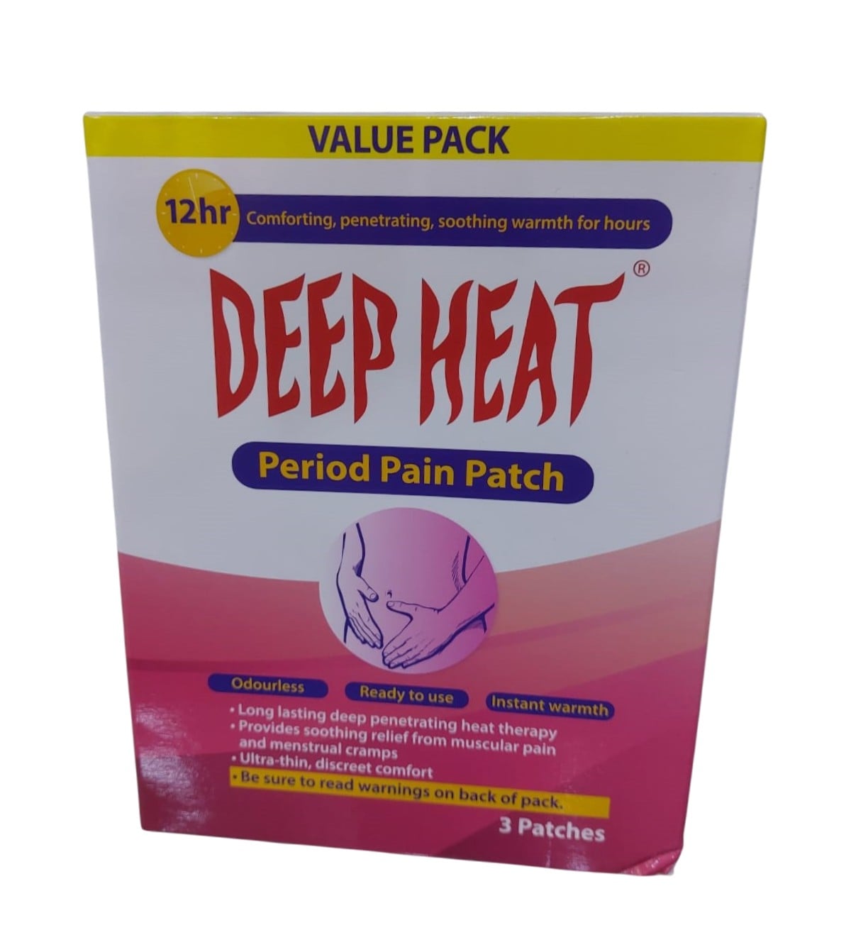 DEEP HEAT PERIOD PATCH 3S